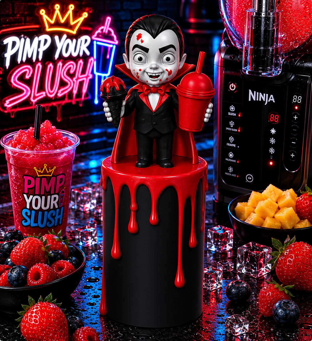 🧛 Manchon Vampire – Compatible Ninja Slush® 🧛