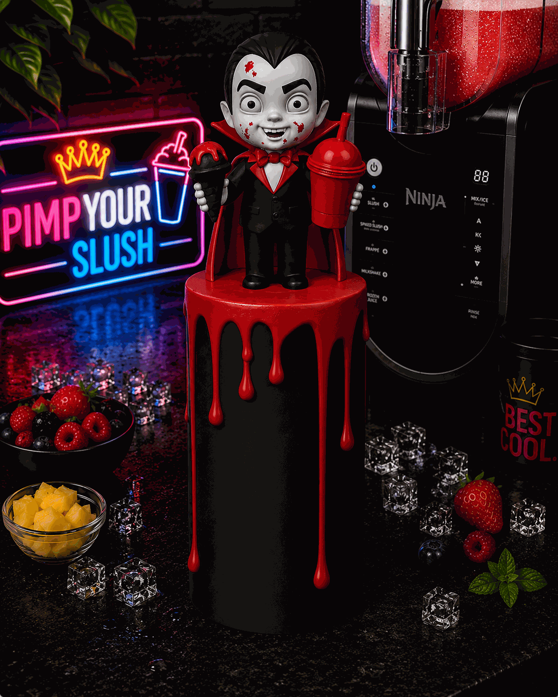 🧛 Manchon Vampire – Compatible Ninja Slush® 🧛