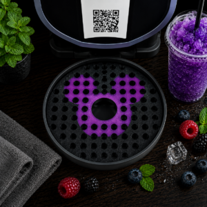ninja slush custom colored tete disney drip tray insert