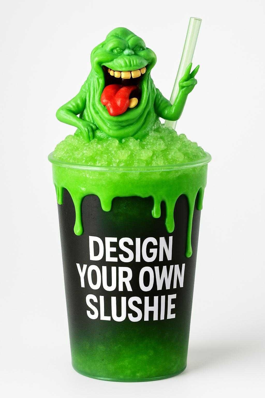 ninja slushi handle covers ghostbusters- sos fantome